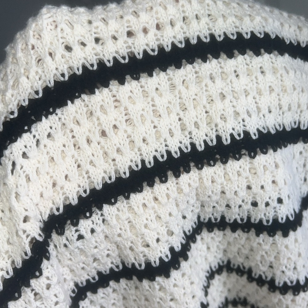 evolutionary stripe knit skirt - Picture 7 of 11